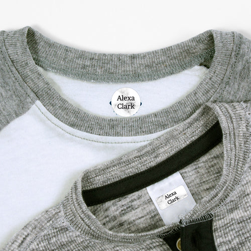 Clothing Labels For Kids: Marble Clothing Labels