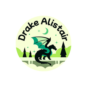 circle name labels dragon green