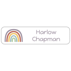 rectangle name labels neutral rainbow harvest hues