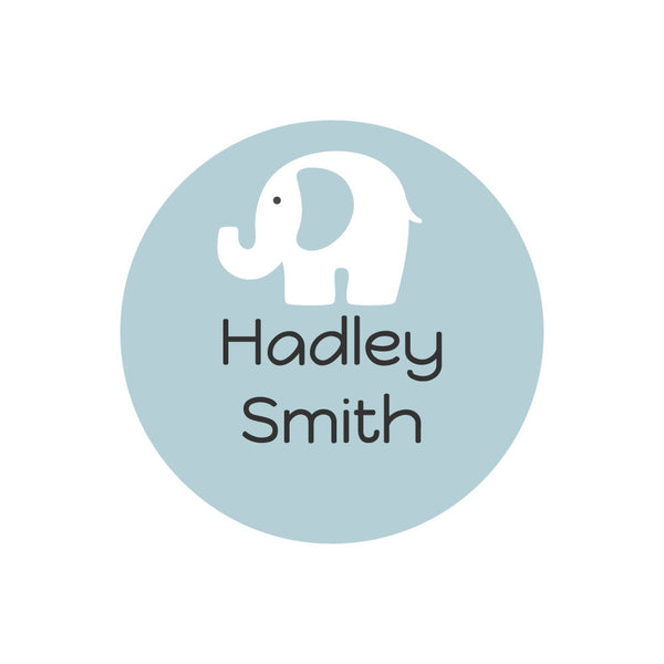 Personalized Kids Name Stamp - Bella Elephant – Stamp Out