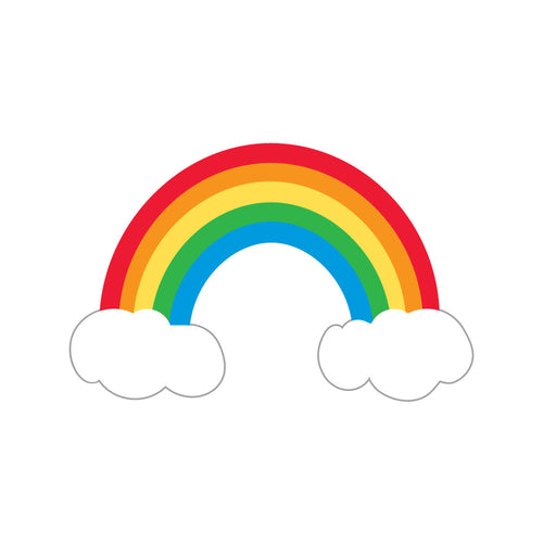 Rainbow Sticker | Name Bubbles