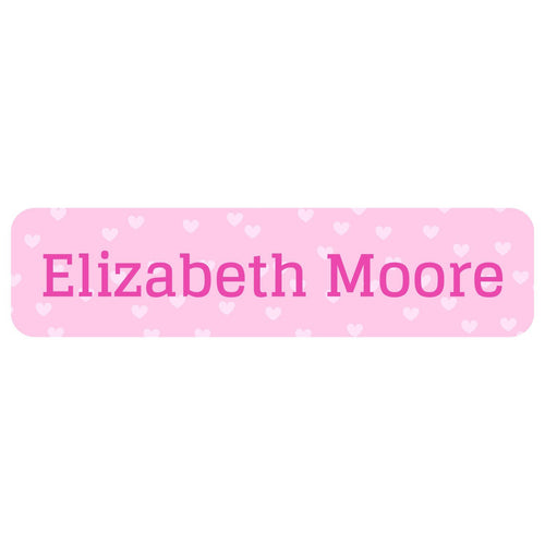 Sweetheart Name Labels For Kids | Name Bubbles