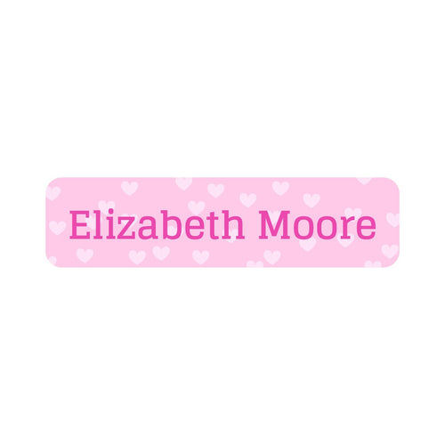 Sweetheart Name Labels For Kids | Name Bubbles